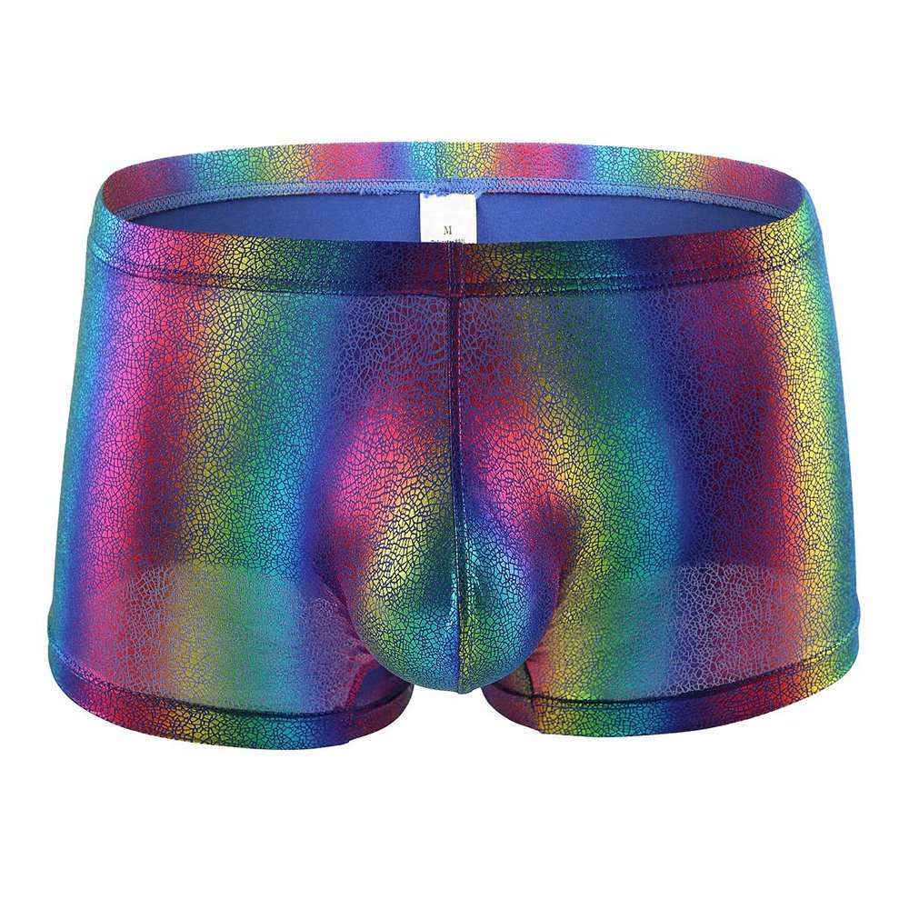 YUFEIDA Men's Supporter Jockstrap Underwear Briefs Sexy Boxer Briefs Athletic Supporters Trunks Shorts