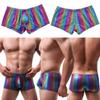 YUFEIDA Men's Supporter Jockstrap Underwear Briefs Sexy Boxer Briefs Athletic Supporters Trunks Shorts view 4