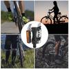 Aluminum Alloy Foldable Bike Pedals, Anti-Skid Saw Design Flat Pedals for Mountain Road , Easy Install Cycling Accessory view 3