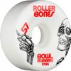 Rollerbones Bowl Bombers 57mm 103A White Quad Wheels 8 pk view 1