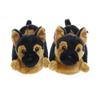Millffy pupply Adult Sized Plush Slippers Kids Size Animal Slippers Shepherd Dog Corgi Costume Footwear (Small, Shepherd Dog) view 3