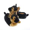 Millffy pupply Adult Sized Plush Slippers Kids Size Animal Slippers Shepherd Dog Corgi Costume Footwear (Small, Shepherd Dog) view 4