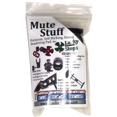 3" x 24" Mute Stuff, Premium, Self Sticking, Sound Deadening, Felt Pad, Silencing