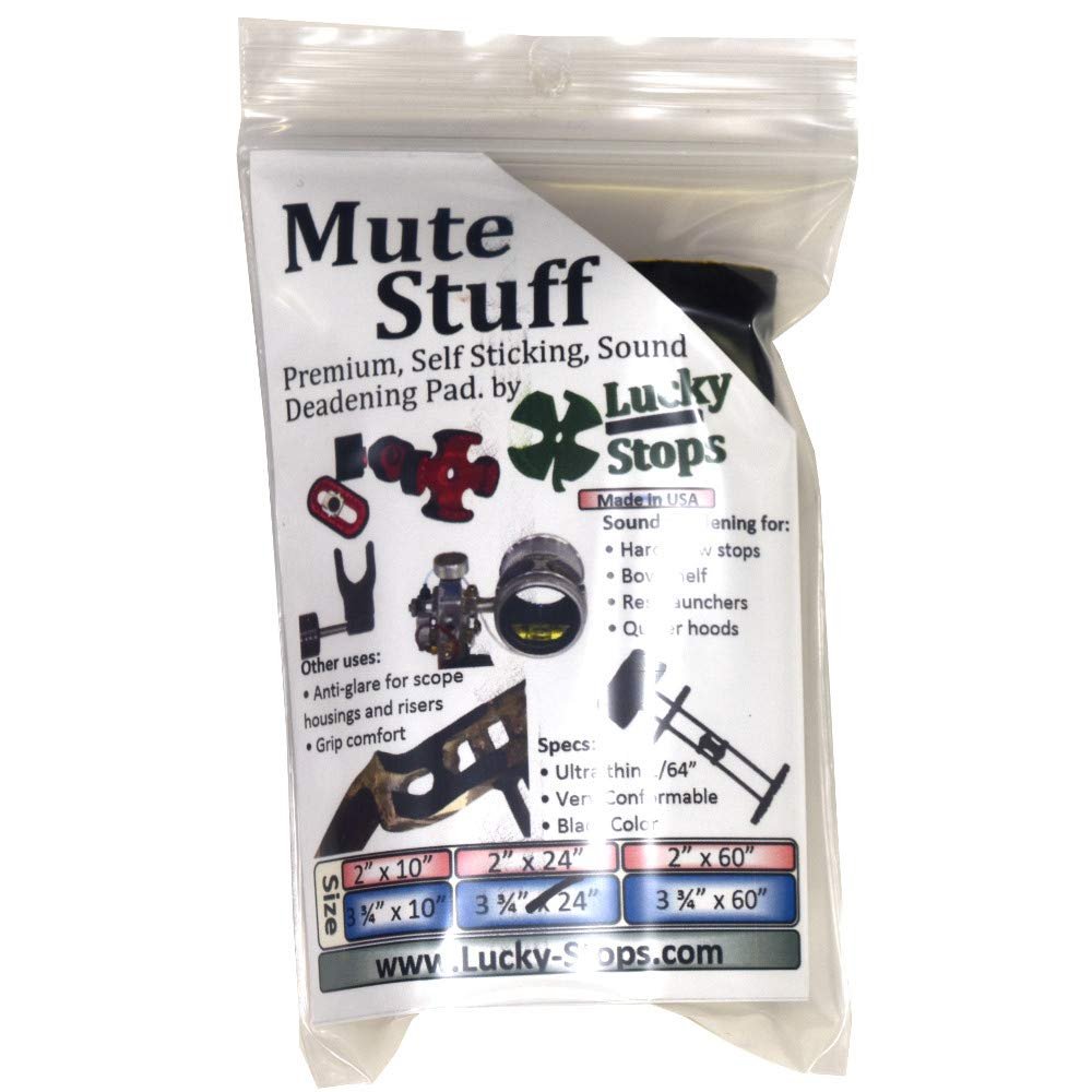 3" x 24" Mute Stuff, Premium, Self Sticking, Sound Deadening, Felt Pad, Silencing