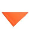 Qraftsy Triangle Solid Bandanas - 9 Pack - Kerchiefs and Head Scarf (Orange)