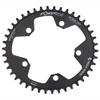 Wolf Tooth Elliptical 110 BCD Gravel/CX/Road Bike Oval Chainrings (42 Tooth, Drop Stop B, PowerTrac) view 1