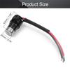 MroMax Electric Bike Lock Plastic Bicycle Motorcycle Ignition Switch Lock Cycling Home Office Household Black Small Head Lock 1Pc view 2