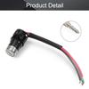 MroMax Electric Bike Lock Plastic Bicycle Motorcycle Ignition Switch Lock Cycling Home Office Household Black Small Head Lock 1Pc view 4