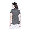 American Apparel Women's 50/50 Classic Crewneck Short Sleeve T-Shirt, Asphalt, Large view 3