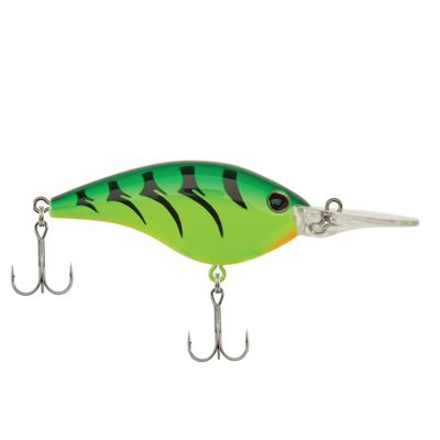 Berkley Frittside Fishing Lure, Firetiger, 3/7 oz, 2 1/2in | 6 2/5cm Crankbaits, Classic Flat Side Profile Mimics Variety of Species and Creates Flash, Equipped with Sharp Fusion19 Hook