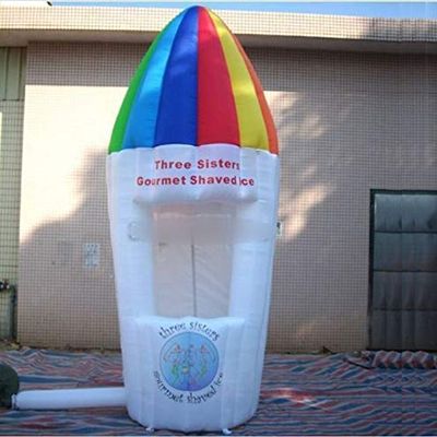 10ft Inflatable Tradeshow SNO Cone Concession Stand Event Food Drink Tent Booth