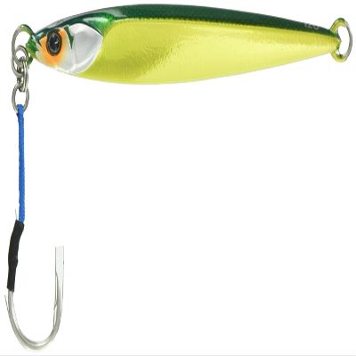 JACKALL G208 Metal Jig Bumbles Jig, Short, 4.2 oz (120 g), Gurikin/Slim Border Holo