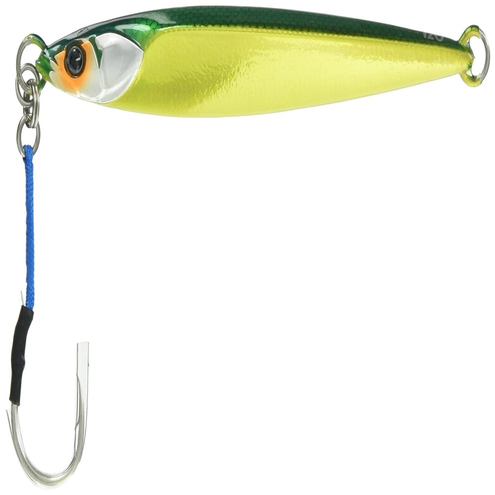JACKALL G208 Metal Jig Bumbles Jig, Short, 4.2 oz (120 g), Gurikin/Slim Border Holo