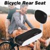 Lixada Bicycle Back Seat Cycling Bike Bicycle Mountain Bike PU Leather Soft Cushion Rear Rack Children Seat with Back Rest view 3