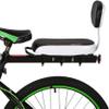 Lixada Bicycle Back Seat Cycling Bike Bicycle Mountain Bike PU Leather Soft Cushion Rear Rack Children Seat with Back Rest view 4