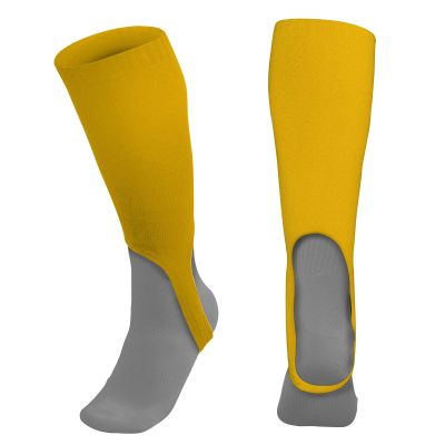 CHAMPRO 7" Stirrup Socks, Single Pair, Adult Small, Gold