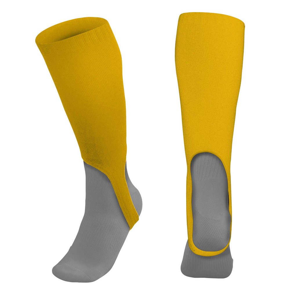 CHAMPRO 7" Stirrup Socks, Single Pair, Adult Small, Gold