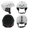 STOMP Ski & Snowboarding Snow Sports Helmet with Build-in Pocket in Ear Pads for Wireless Drop-in Headphone (Matte White, Small) view 2