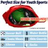 Athletico Drawstring Soccer Bag - Soccer Backpack For Boys or Girls Can Also Carry Basketball or Volleyball (Red) view 2