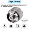 Hotop 2 Pcs Camping Stove Adapter, 1 Lb Propane to EN417 Lindal Valve view 3