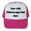 Design You Own Kids Hats, Boys Girls Outdoor Funny Baseball Hats Breathable Mesh Snapback Sunhat view 1