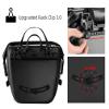 ROCKBROS Front Roller Panniers Bag Front Rack Bike Bag Sturdy Shelf Package with Carrying Handle & Free Shoulder Strap for Touring Picnic Commuting 1 Pair view 3