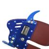 Archery Finger Tab Guard Shooting Finger Protector Leather Protector Gloves for Recurve Hunting Shooting (Blue, M) view 3