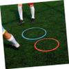 LIOOBO 6pcs Agility Rings Speed Agility Training Rings for Trainers Athletics Football Soccer Sports Workout 40cm view 2