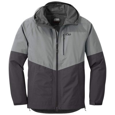 Outdoor Research Foray Jacket - Mens Light Pewter/Storm, S