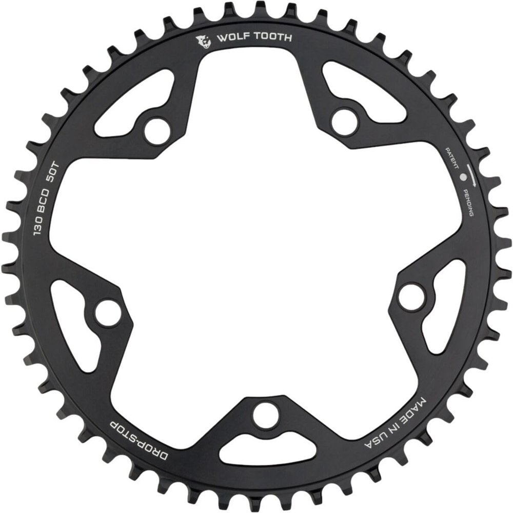 Wolf Tooth Components Drop-Stop 110 BCD 36T Chainring, Road/CX/Gravel
