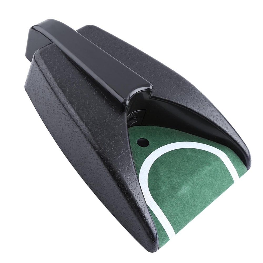 Putter Return Machine, Practical Automatic Putt Return Ball Kick Back Device Indoor Practice Putting Green with Ball Return for Golf Practice