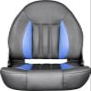 TEMPRESS ProBax Orthopedic Limited Edition Boat Seat (Charcoal/Gray/Blue) view 2