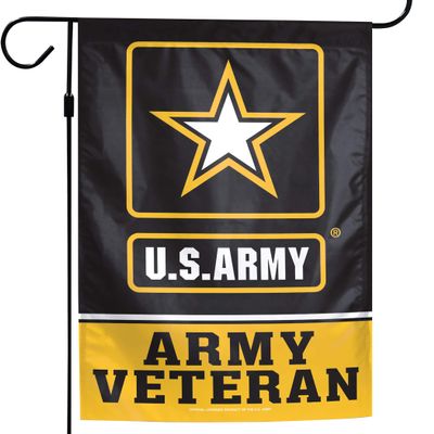 Collections Etc WinCraft United States Army Veteran Garden Flag US Army Licensed 12.5" x 18"