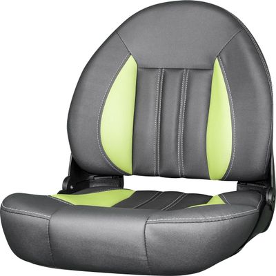 TEMPRESS ProBax Orthopedic Limited Edition Boat Seat (Charcoal/Gray/Green)