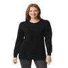 American Apparel Men's Organic Fine Jersey Crewneck Long Sleeve T-Shirt, Black, Small view 1