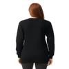 American Apparel Men's Organic Fine Jersey Crewneck Long Sleeve T-Shirt, Black, Small view 2
