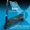 Hover-1 Switch 2-In-1 Electric Scooter & Skateboard | 2.5HR Full Charge, Lock & Release Mechanism, Remote Controlled, Safe for Kids, Black view 3
