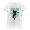 Marvel girls Marvel Spider Stealth Short Sleeve Tee T Shirt, White, X-Small US view 1