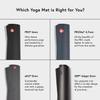 Manduka eKO Superlite Yoga Mat for Travel - Lightweight, Easy to Roll and Fold, Durable, Non Slip Grip, 1.5mm Thick, Charcoal Grey, 71" x 24" view 4