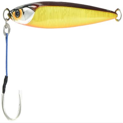 JACKALL G048 Metal Jig, Bumbles Jig, Short, 6.3 oz (180 g), Red Kin/Magma Wave Holo