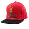 Diamond Supply Co DMND Crown Embroidered Snapback Hat (Red) view 1