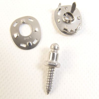 Northwest Tarp & Canvas Lift The Dot Socket, Backing Plate & 5/8" Screw Stud (5 of Each Piece)