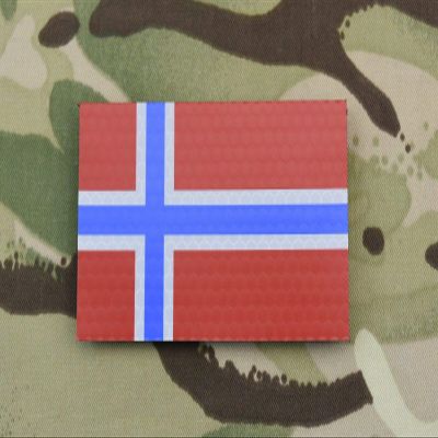 BritKitUSA Infrared Solas Reflective Norway Flag FSK NORSOCOM Hrens Jegerkommando IR