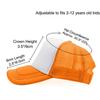 Design You Own Kids Hats, Boys Girls Outdoor Funny Baseball Hats Breathable Mesh Snapback Sunhat view 2