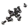 M5x10mm Alloy Bolts, Black Screws, seat Tube Screws seat Tube Fixing Bolts seat Tube Round Screws, Screw Fasteners view 1