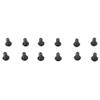M5x10mm Alloy Bolts, Black Screws, seat Tube Screws seat Tube Fixing Bolts seat Tube Round Screws, Screw Fasteners view 3