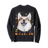 Corgi Lover Ugly Halloween Sweater Gift Funny Halloween Sweatshirt view 1