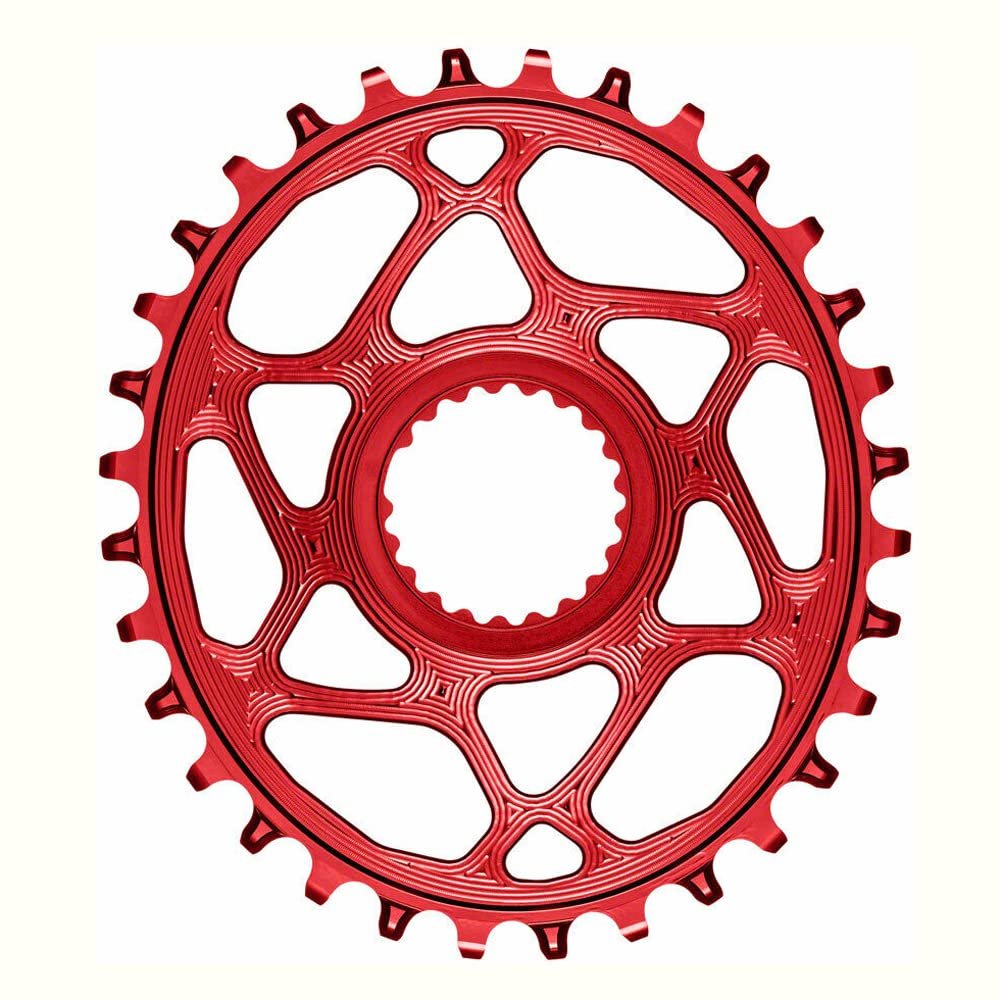 Absolute Balck Oval Chainring XTR XT & SLX DIRECTMOUNT CRANKS 28T Red M9100 M8100 M7100 MT900 vSHDMOV28RD Red 28T