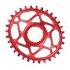 Absolute Balck Oval Chainring XTR XT & SLX DIRECTMOUNT CRANKS 28T Red M9100 M8100 M7100 MT900 vSHDMOV28RD Red 28T view 3