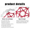 MEXITAL Floating Bike Disc Brake Rotor, 160mm/180mm 6 Bolts, MTB Road Bicycle Rear Rotors Bolts Brake Pad Cycling Accessory 180R view 3
